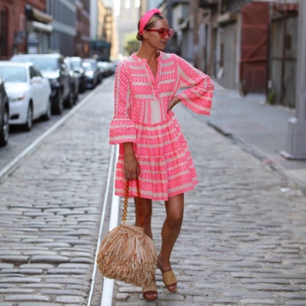 Petra tiered mini dress